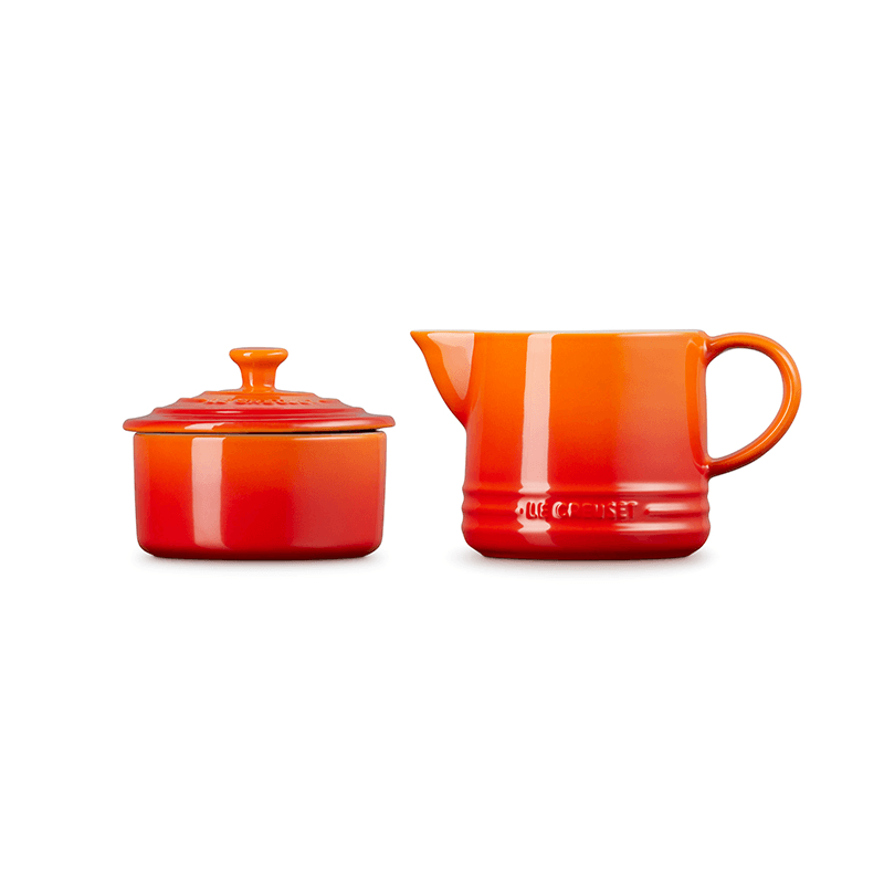 Stoneware Milk & Sugar Set, Volcanic