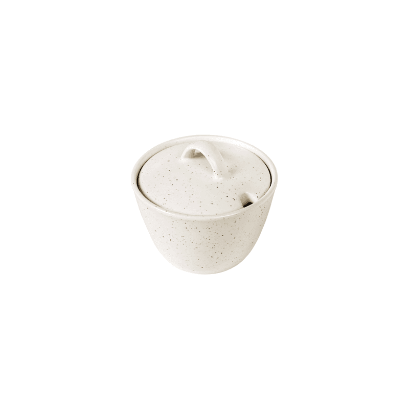 Nordic Vanilla Sugar Bowl, D10.5cm, Off White