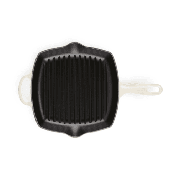 Image showing the Signature Cast Iron Square grillit, 26cm, Meringue product.