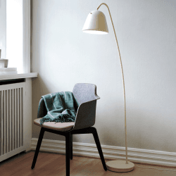 Image showing the Fleur Floor Lamp, H148cm, Beige product.