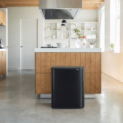 Image showing the Bo Touch bin, 30 litre, Matt Black product.