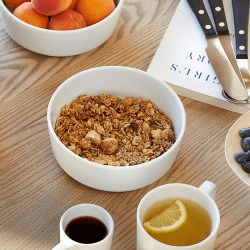 Image showing the Collective Set of 2 Cereal Bowls, D15cm, White product.