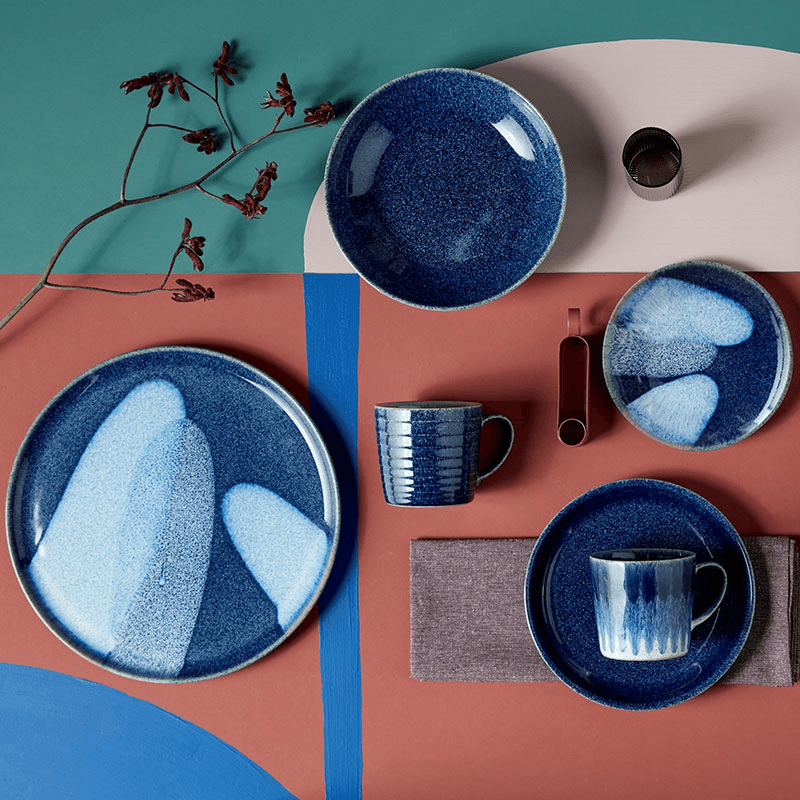 Studio Accent Platter, D31cm, Blue