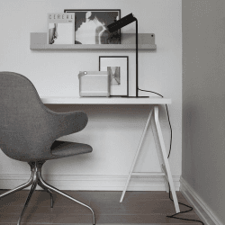 Image showing the Mib Table Lamp, H66cm, Black product.