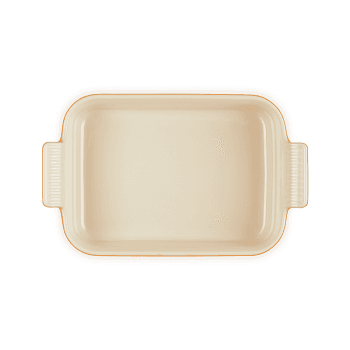Image showing the Stoneware Rectangular dish, 26 x 19cm - 2.3 litre, Volcanic product.