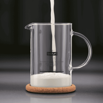 Image showing the Latteo Milk frother, 25cl, Black product.