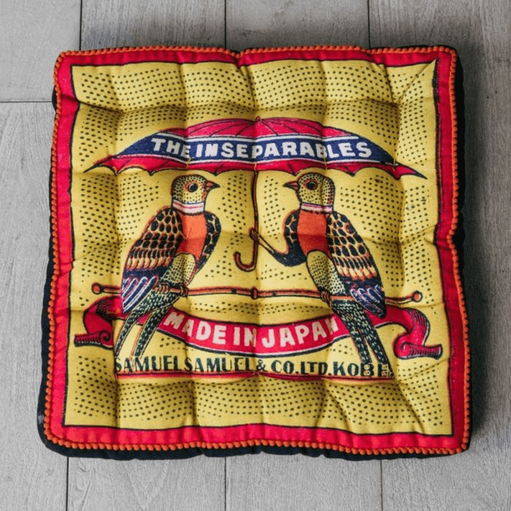 Inseparables Matchbox Seat Pad, 40 x 40cm, Multi