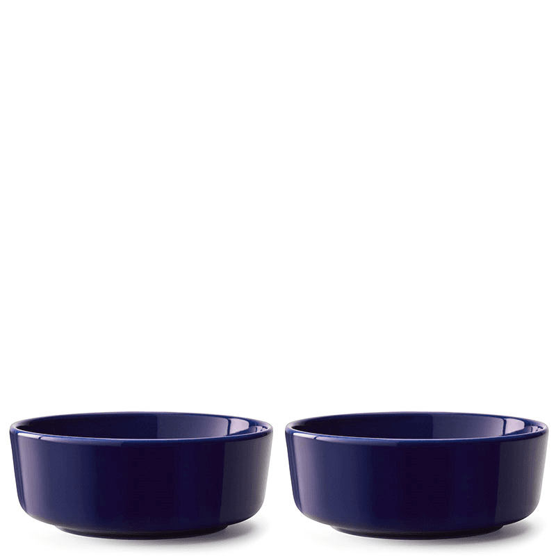 Collective Set of 2 Cereal Bowls, D15cm, Cobalt