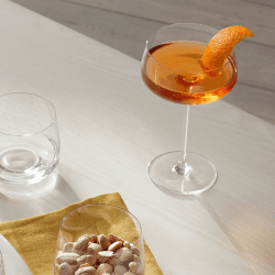 Image showing the Metropolitan Set of 4 Champagne Saucers, 300ml, Clear product.