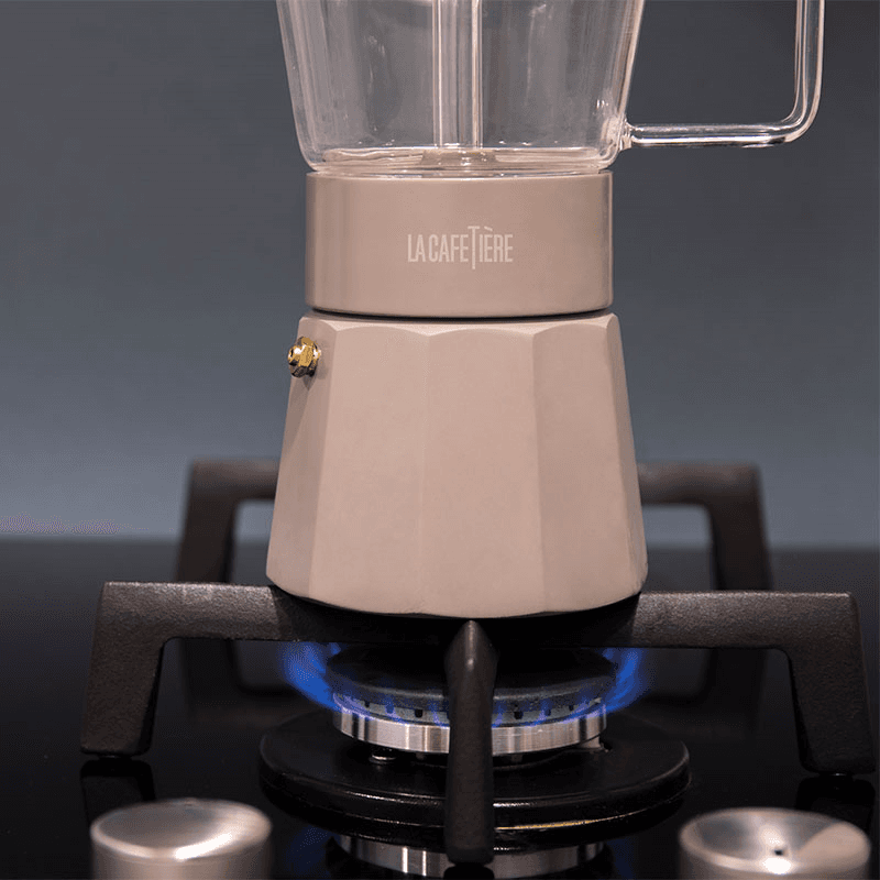 Verona Glass Espresso Maker, 290ml, Clear