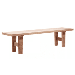 Image showing the Kingsley Dining Bench, Oak product.