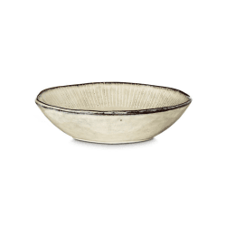Image showing the Malia Bowl, D19.5cm, Cream product.