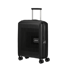 Image showing the Aerostep Cabin Suitcase, H55 x L40 x W20/23cm, Black product.