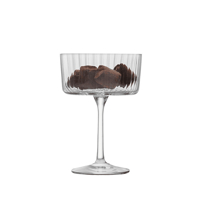 Gio Line Set of 4 Champagne/Cocktail Glasses, 230ml, Clear