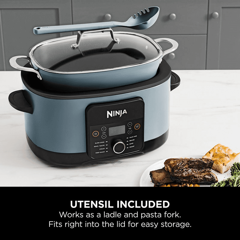 Foodi 8-in-1 Possible Cooker, 8L, Sea Salt Grey