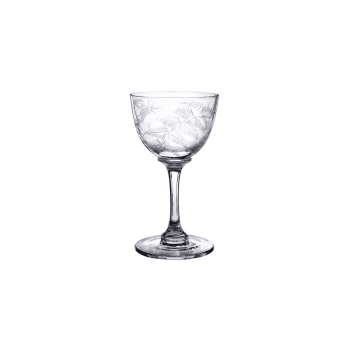 Image showing the Fern Set of 6 liqueur glasses, 80ml, Crystal product.