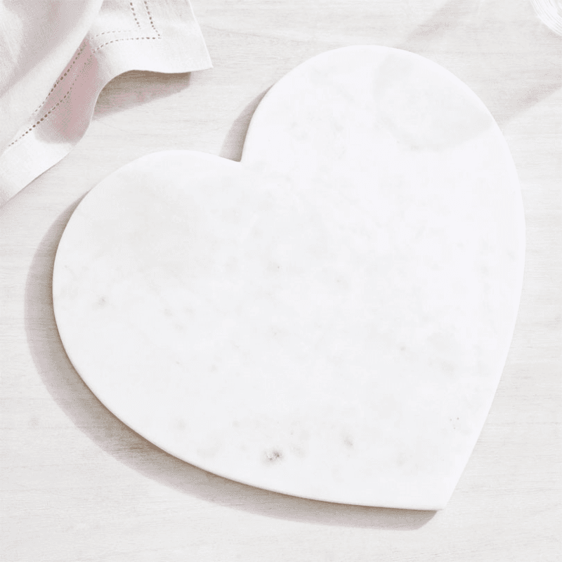 Heart board, H1 x W30 x L31cm