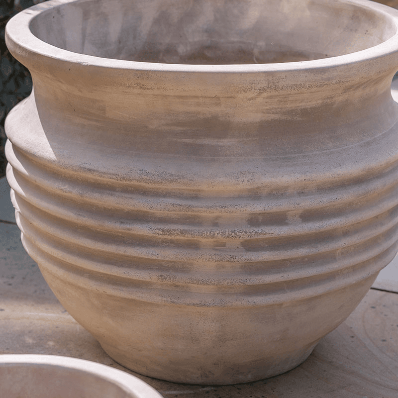 Ullu Planter, H48cm, Terracotta
