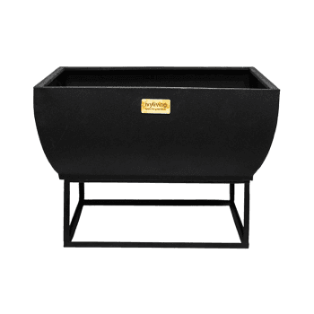 Image showing the Windermere Outdoor firebowl, W50cm, Black product.
