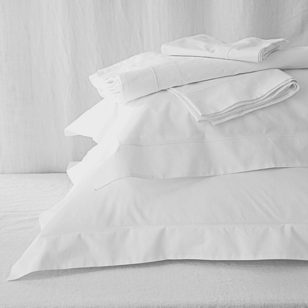 Savoy - 400 Thread Count Egyptian Cotton King duvet cover, W225 x L220cm, White