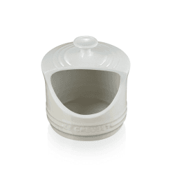 Image showing the Stoneware Salt pig, 13.5 x 12.5cm, Meringue product.