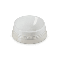 Image showing the Stoneware Medium Pet Bowl, 18cm, Meringue product.