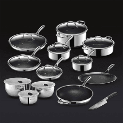 Image showing the 20 Piece Cookware Set, Steel product.