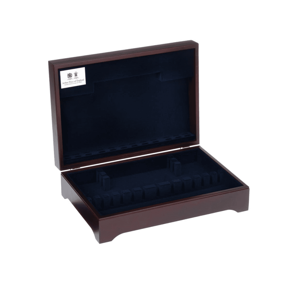 Universal cutlery canteen (cutlery not included), up to 124 pieces, Mahogany