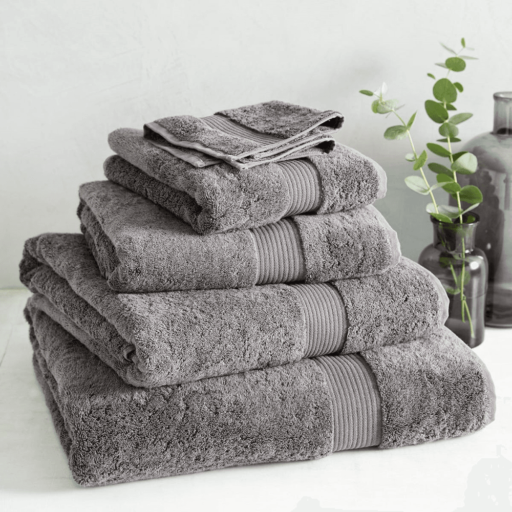 Egyptian Cotton Face cloth, 30 x 30cm, Slate