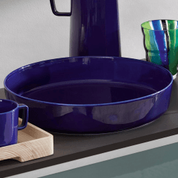 Image showing the Collective Serving Bowl, D30cm, Cobalt product.