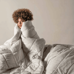 Image showing the The Cotton Quilt, King / Super King, Clay product.