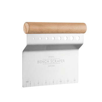 Image showing the Innovative Kitchen 4 in 1 bench scraper, W14 x L15cm product.