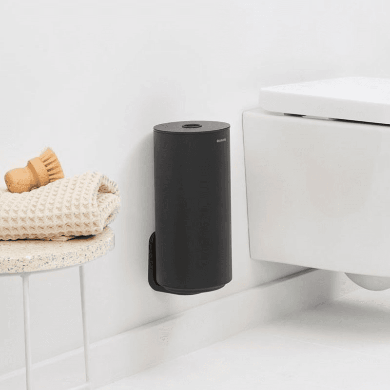 MindSet Toilet Roll Dispenser, Mineral Infinite Grey