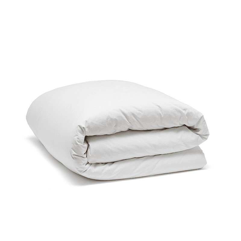 Relaxed Cotton Duvet Cover, King, Snow