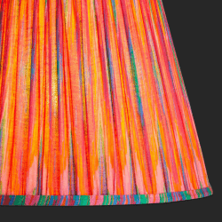 Image showing the Straight empire Shade, 50cm, pink Ikat by Matthew Williamson product.