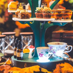 Image showing the Wizard's Afternoon Tea for Two at the Wizard Exploratorium®, London product.