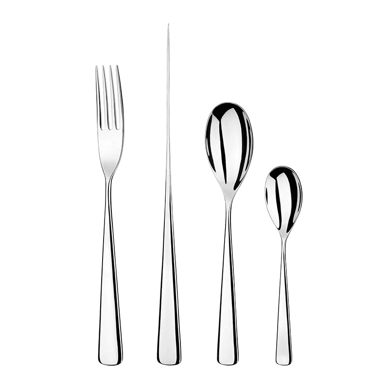 Karri 24 Piece Cutlery Set, Mirror Finish