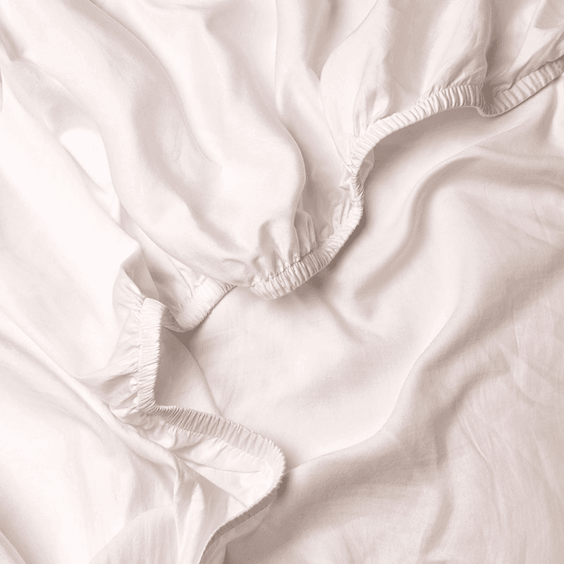 The Perfect 300 Thread Count Fitted Sheet, Double, Dusky Pink