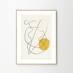 Image showing the NG 03 - By Garmi Art print, H70 x D50cm, Multi product.