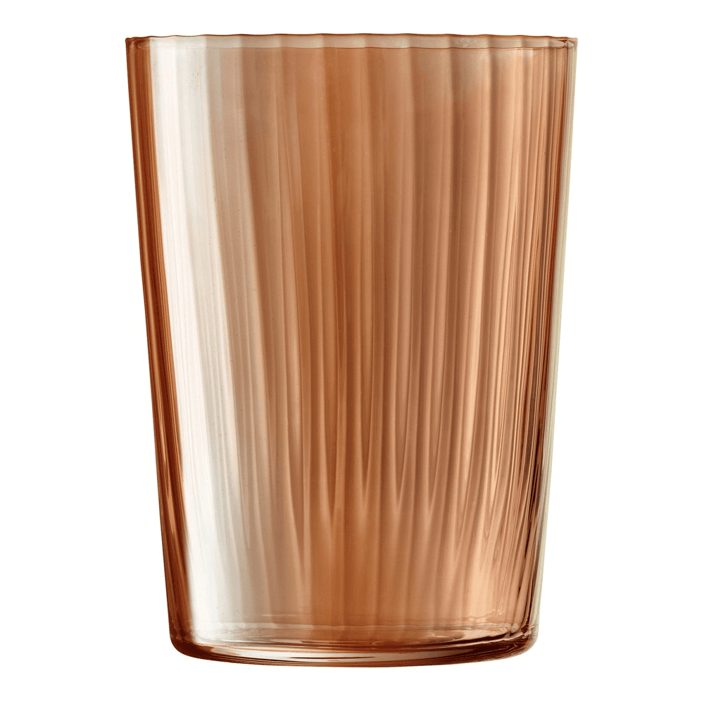 Gems Set of 4 tumblers, 560ml, amber