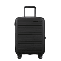 Image showing the RestackD Cabin Suitcase, H55 x L40 x W20cm, Black product.