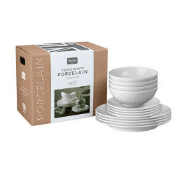 Image showing the Carve White 12 Piece Tableware Set product.