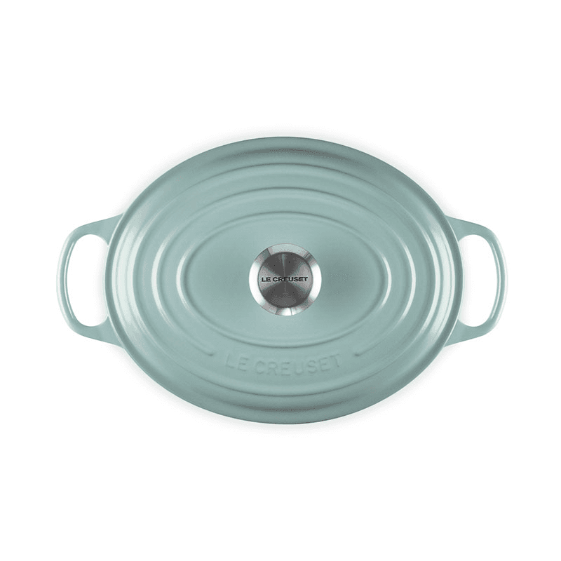 Cast Iron Oval Casserole, 29cm, Sea Salt