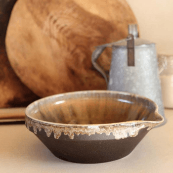 Image showing the Poterie Mixing Bowl, D27cm, Mocha Latte product.