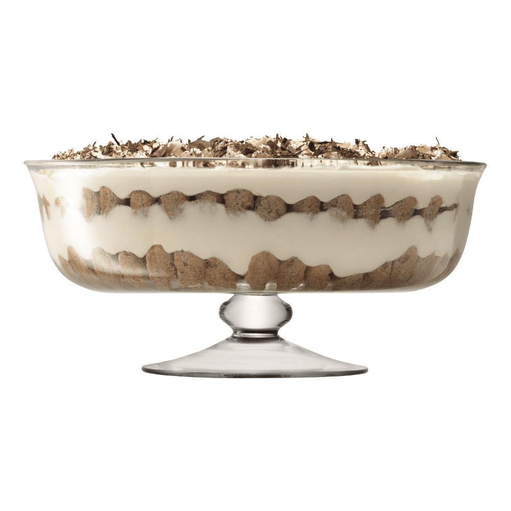 Serve Dessert comport, 31cm, clear