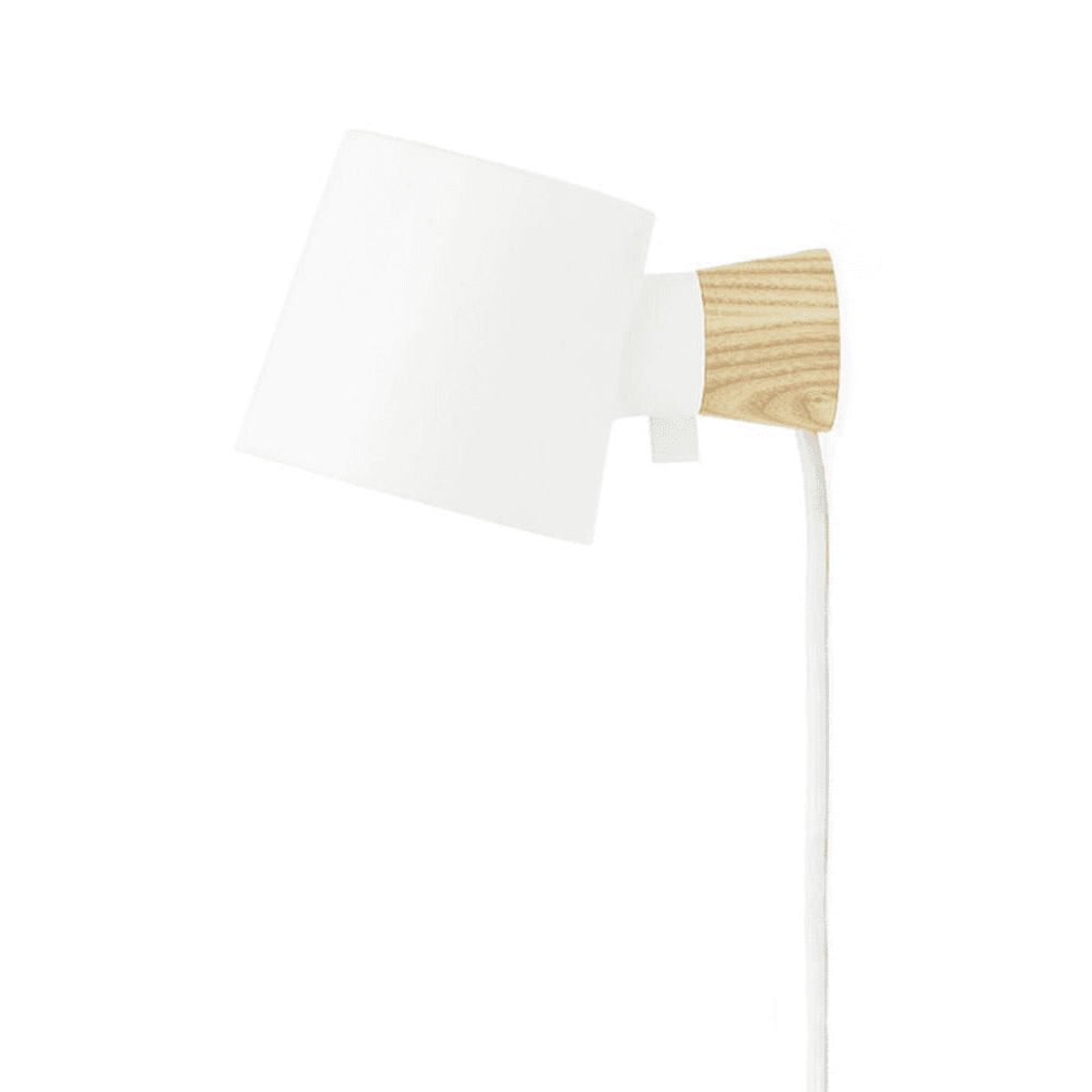 Rise Wall Light L17 x D10 x H9.7cm White, White