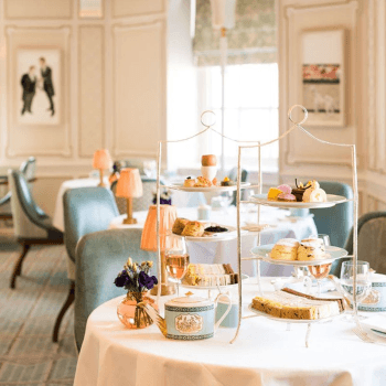 Image showing the Fortnum & Mason Champagne Afternoon Tea for Two in The Diamond Jubilee Tea Salon product.