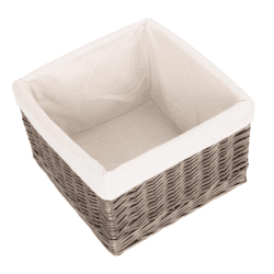 Image showing the Medium Antique Wash Storage Basket product.