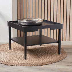 Image showing the Marnie Coffee Table, Black product.