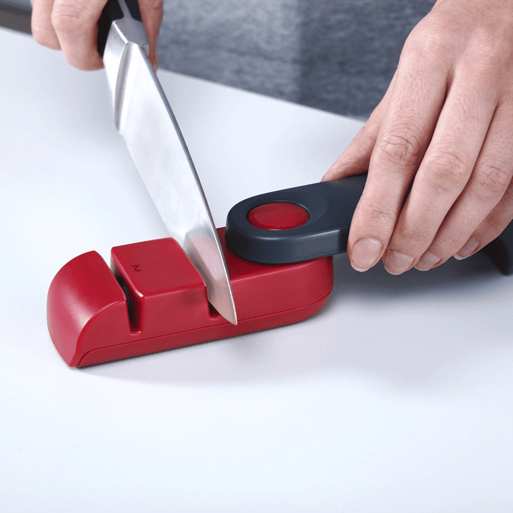 Rota Knife sharpener and honer, Red And Grey